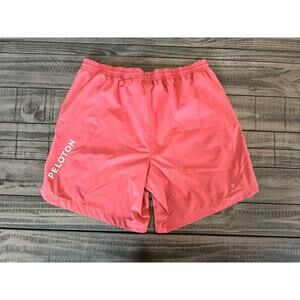 Peloton Black Size Large Cycling Shorts with White Spellout